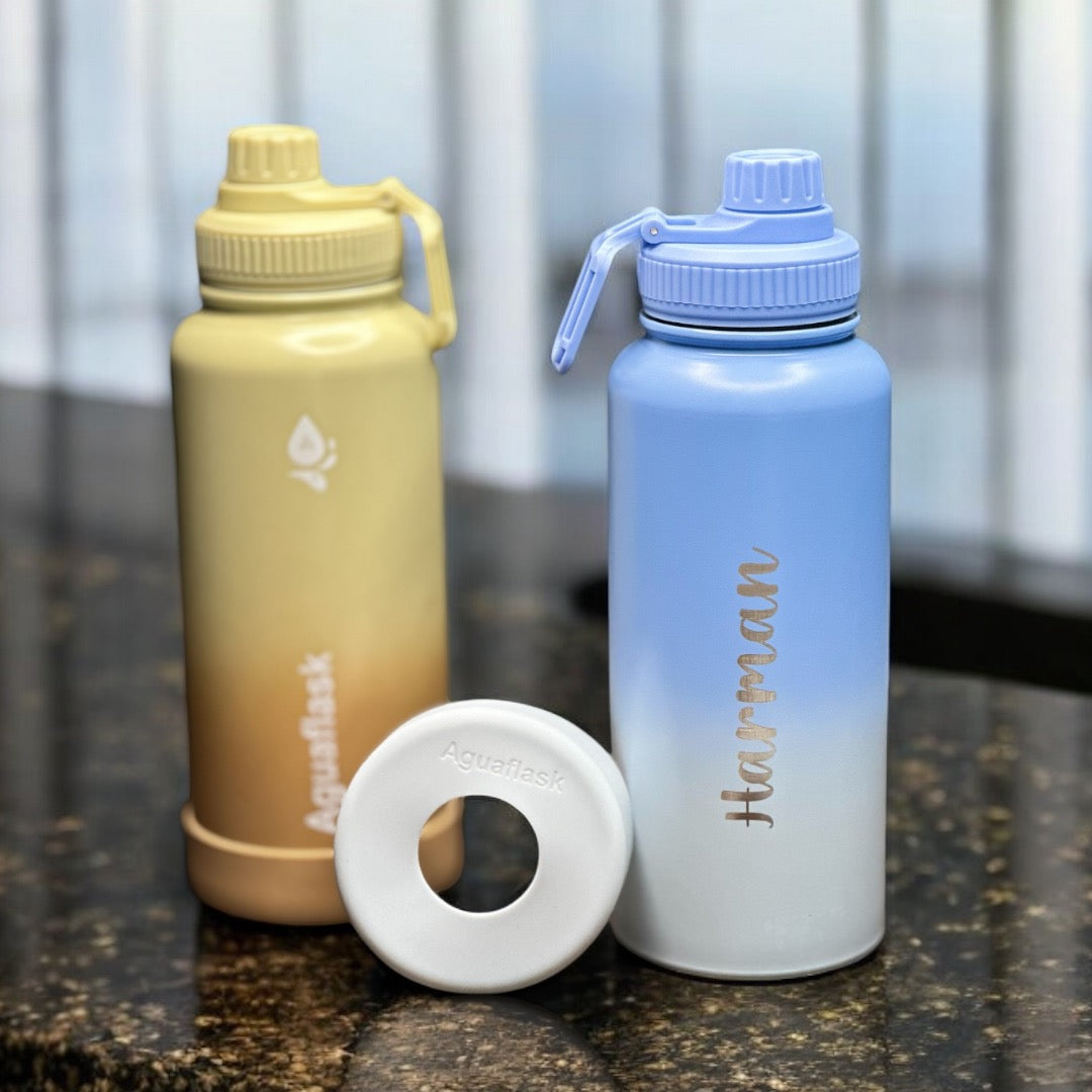 AQUAFLASK || 1000 ML || WITH DETACHABLE COVER ||