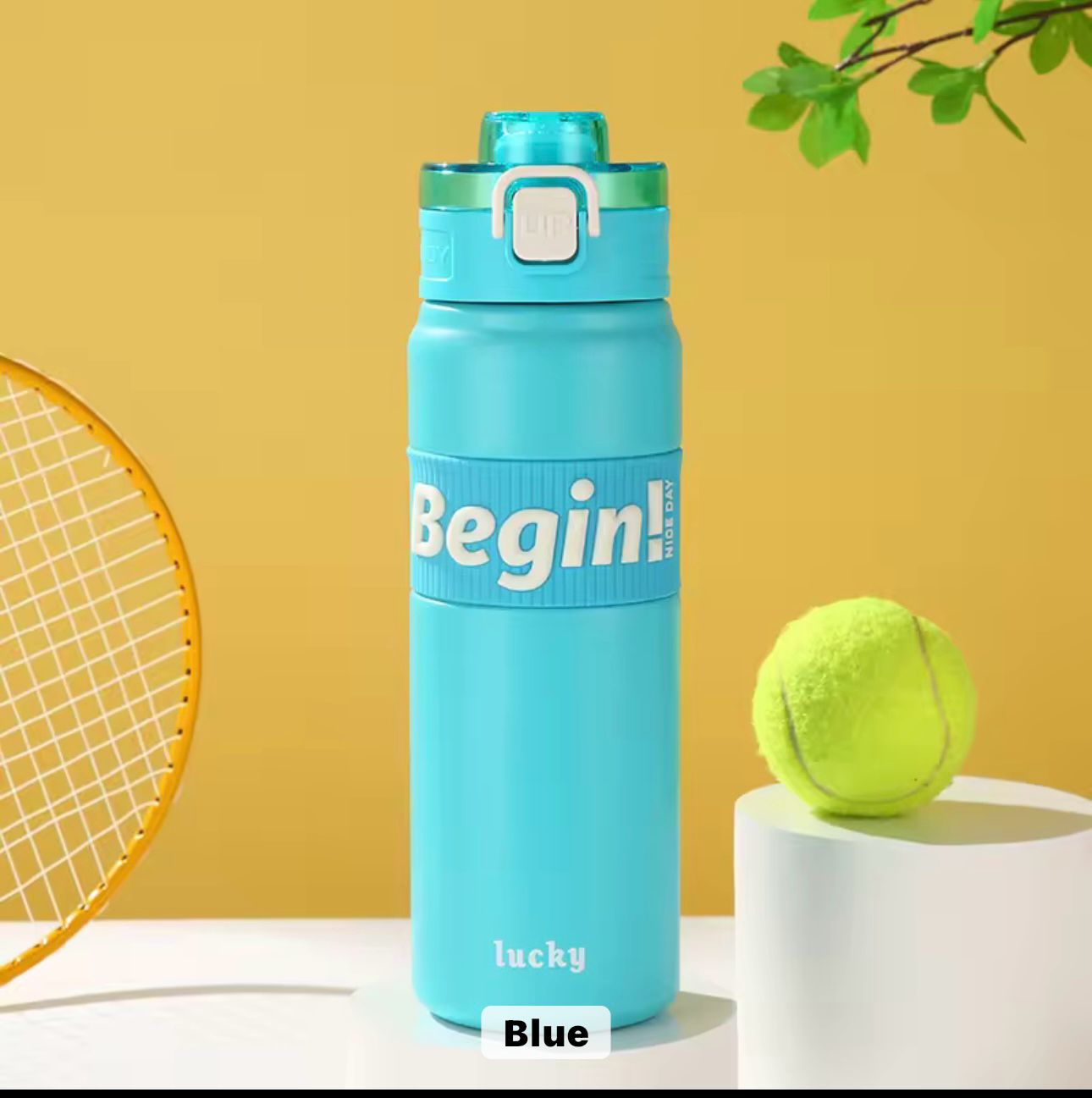 Easy Grip Insulated Stainless Steel Water Bottle 600 ml