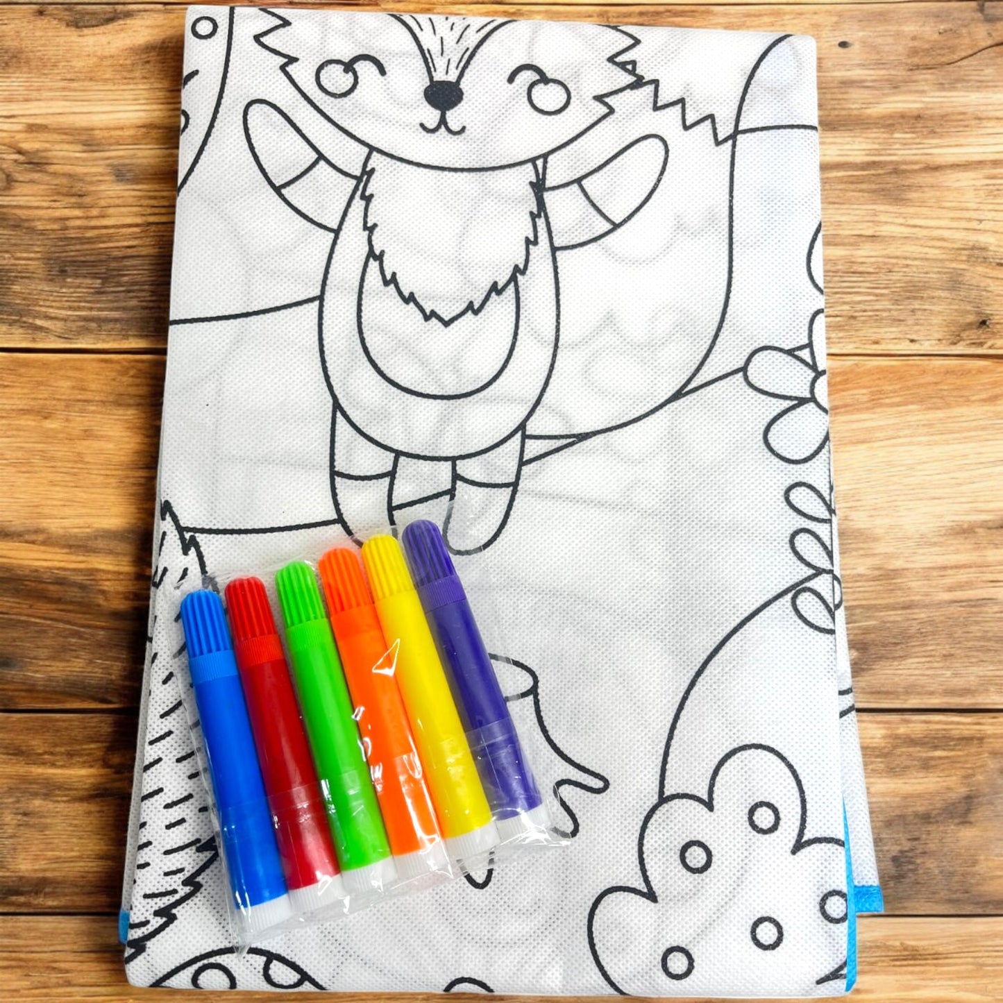 Doodle Drawing Mat for Kids with 6 Water Pens Reusable