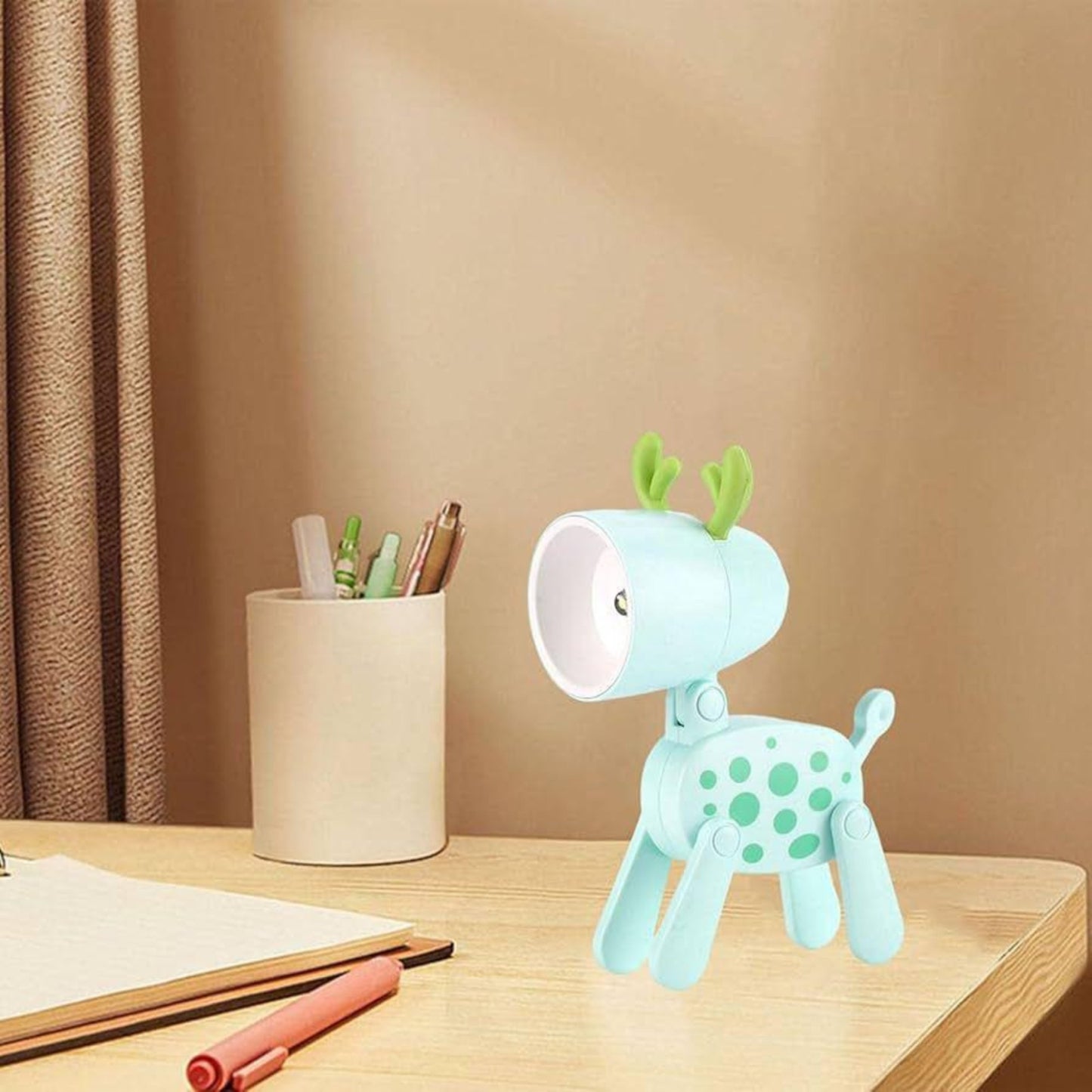 Mini Cute LED Night Light Table Decor Lamp Bedside Decorative