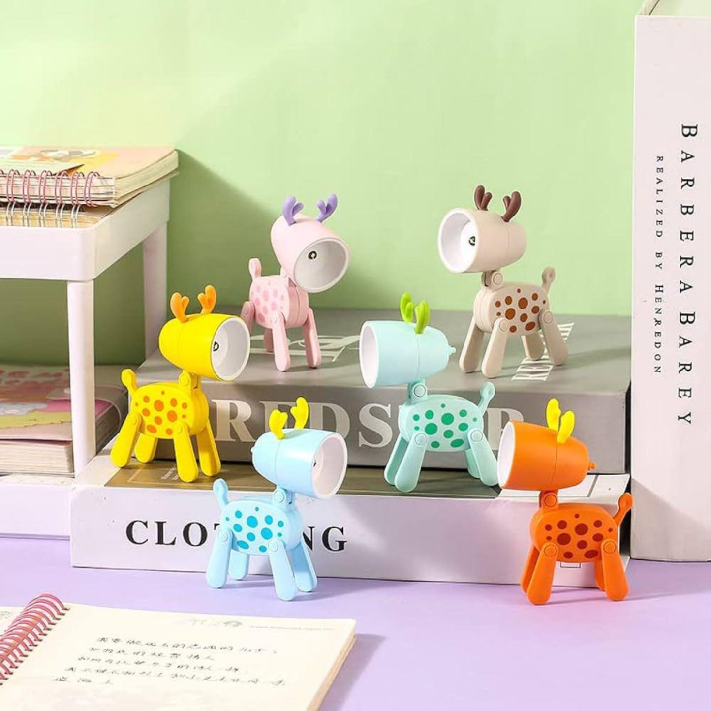 Mini Cute LED Night Light Table Decor Lamp Bedside Decorative