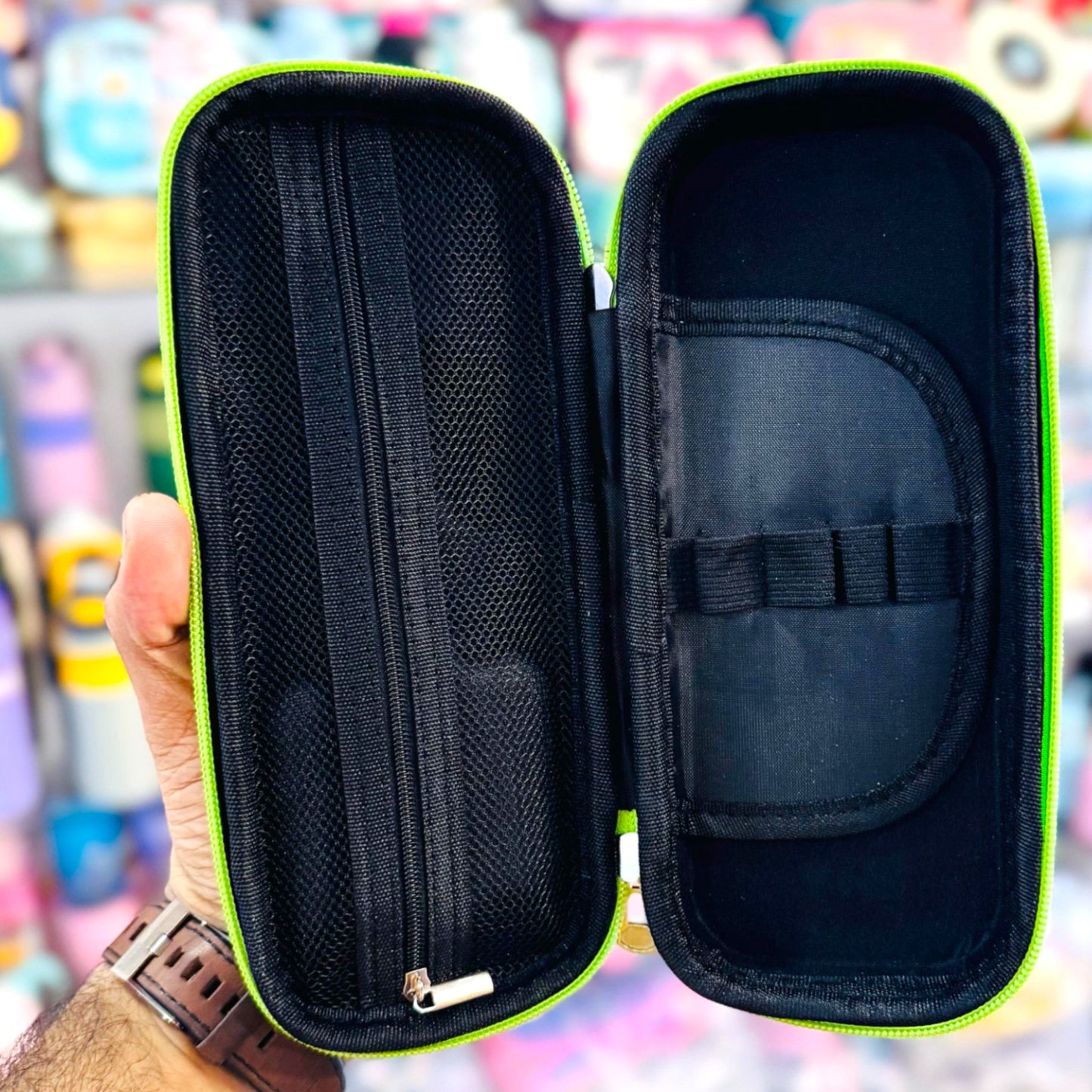 Dino Pencil Pouch with Calculator for Kids School Stationary