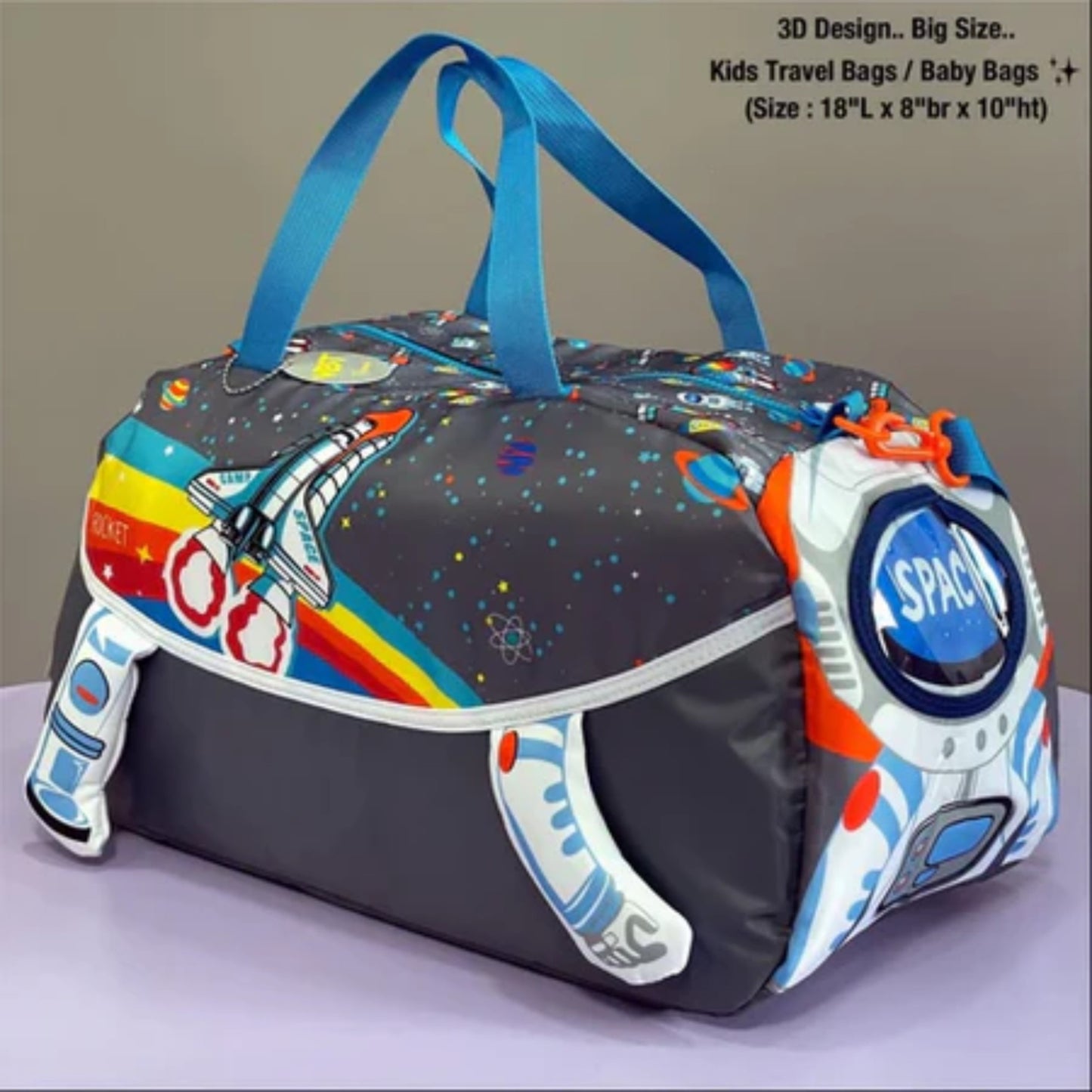 Multipurpose Printed Designer Duffle Tote Handbag