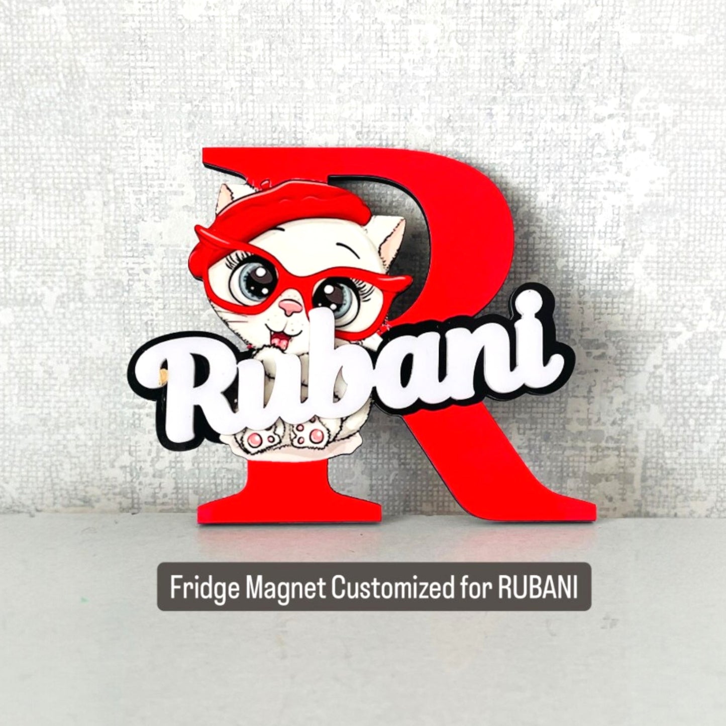 Personalised Name Fridge Magnets Birthday Return Gift