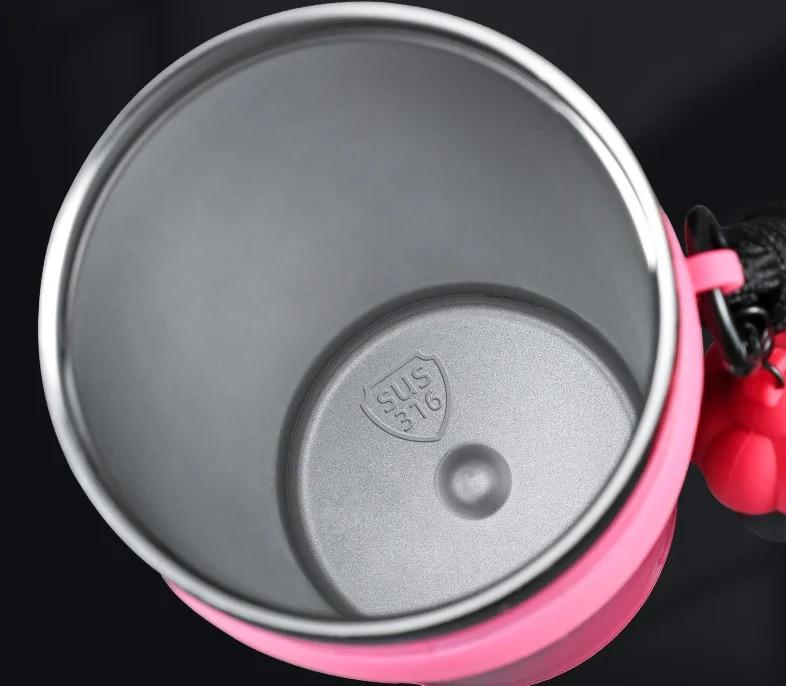 Insulated Stainless Steel Tumbler Dual Drinking Valve 710ml