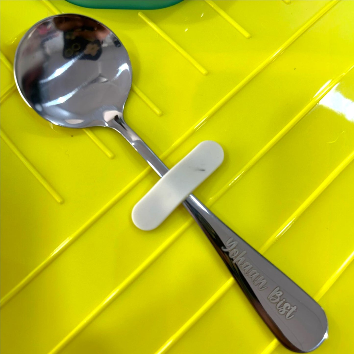 Kids Bento Mate Stainless Steel Lunch Box with Spoon Bowl