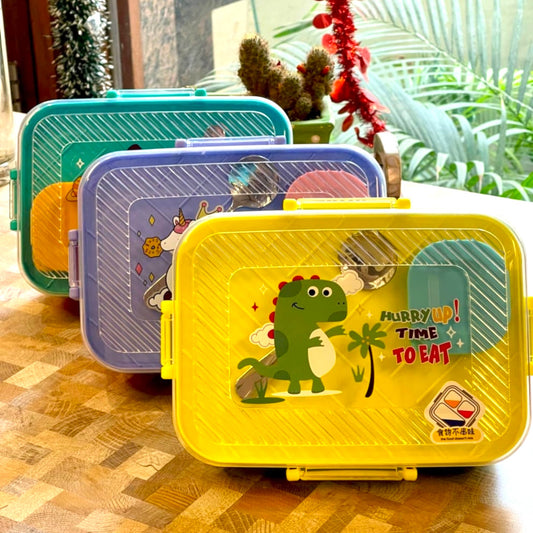 Kids Bento Mate Stainless Steel Lunch Box with Spoon Bowl