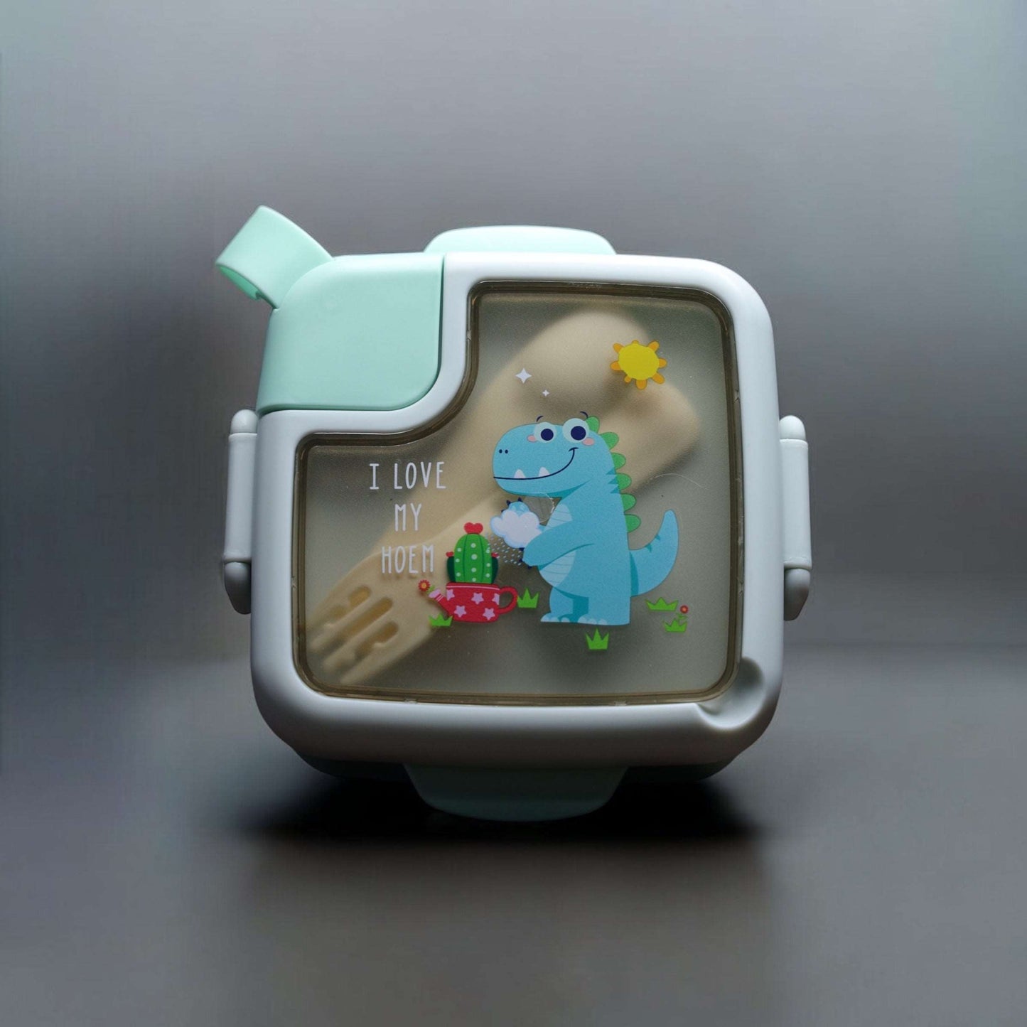 munchi mate bento snack bowl dino theme