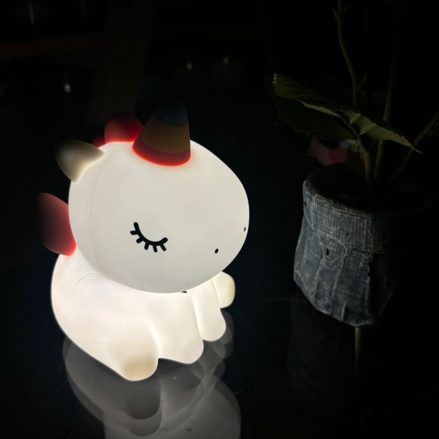 Silicon Night Light | Unicorn Design