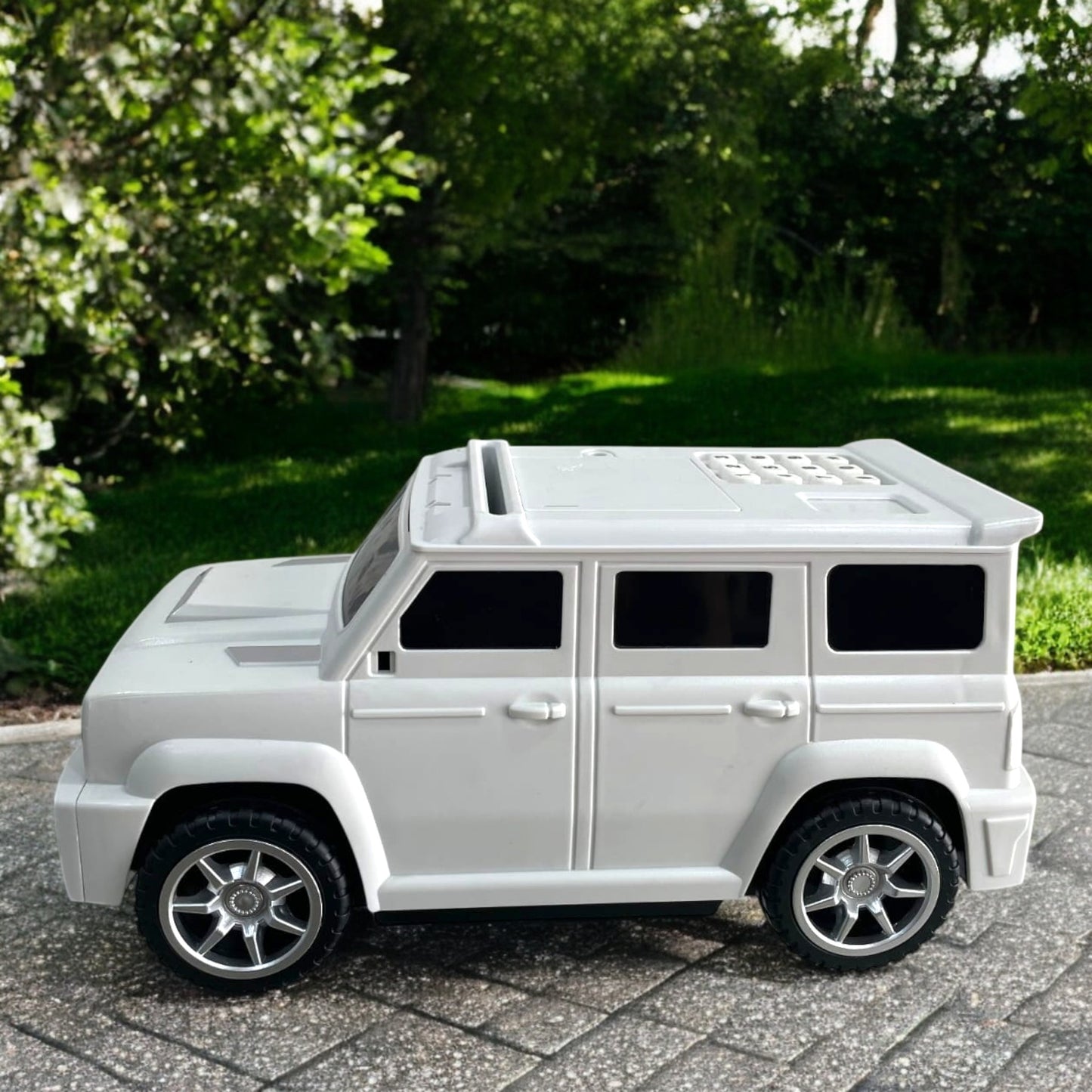 Police Car Electronic Money Box with Password Unlock