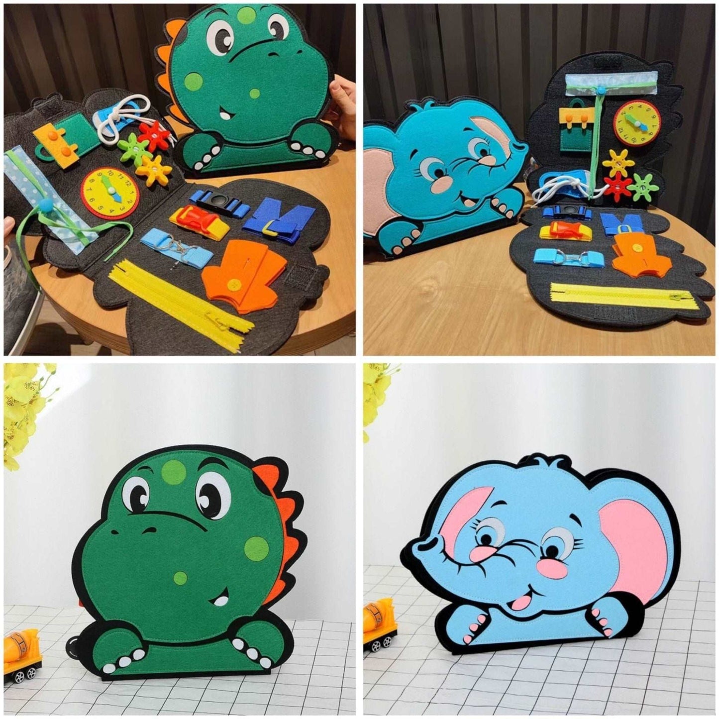 Busy Board for Toddlers, Educational Toy for Boys Girls