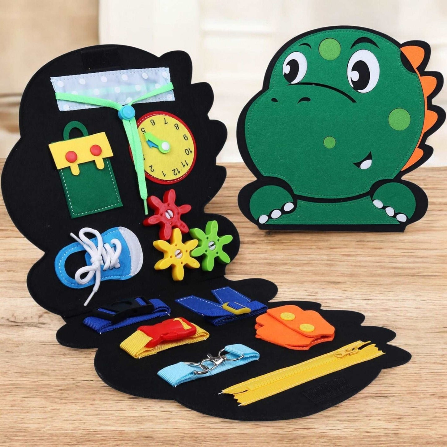 Busy Board for Toddlers, Educational Toy for Boys Girls