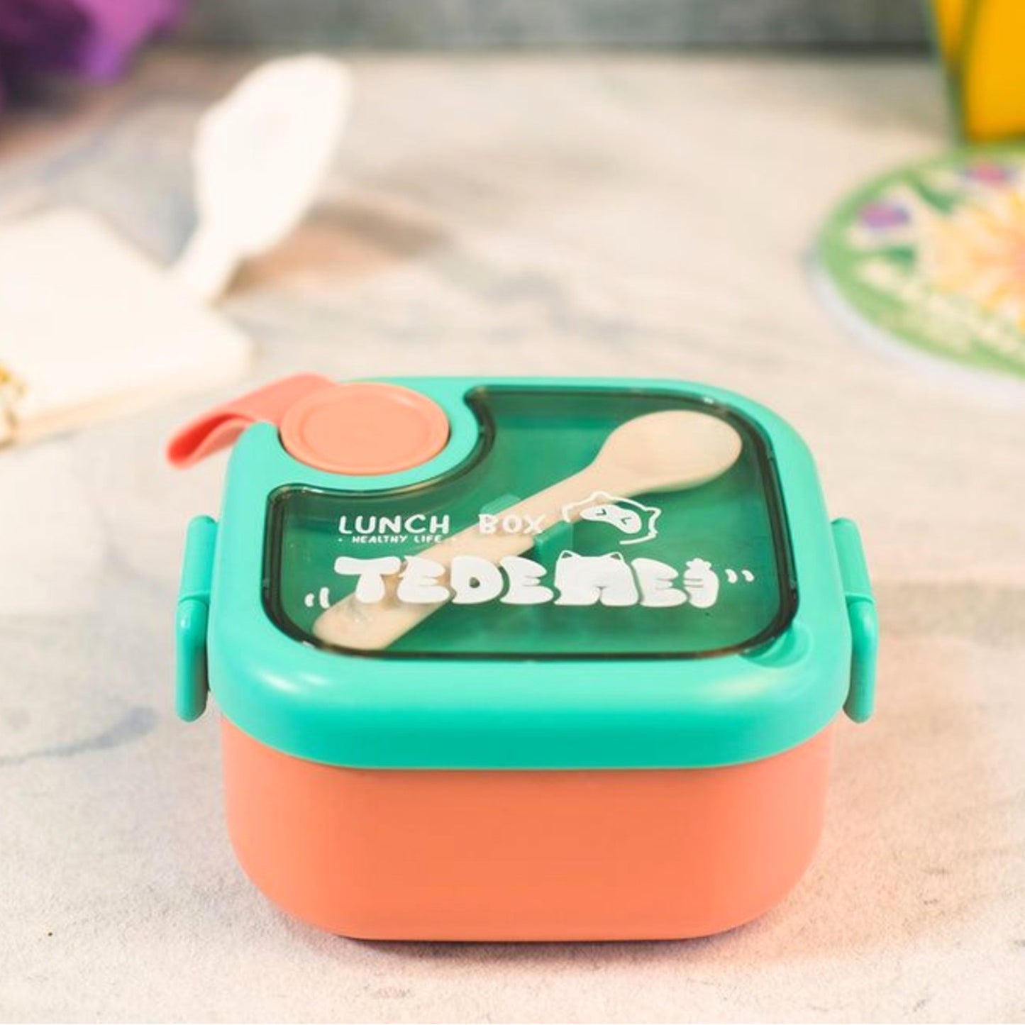 Tedemi Insulated Stainless Steel Snacks Bowl 750ml With Spoon