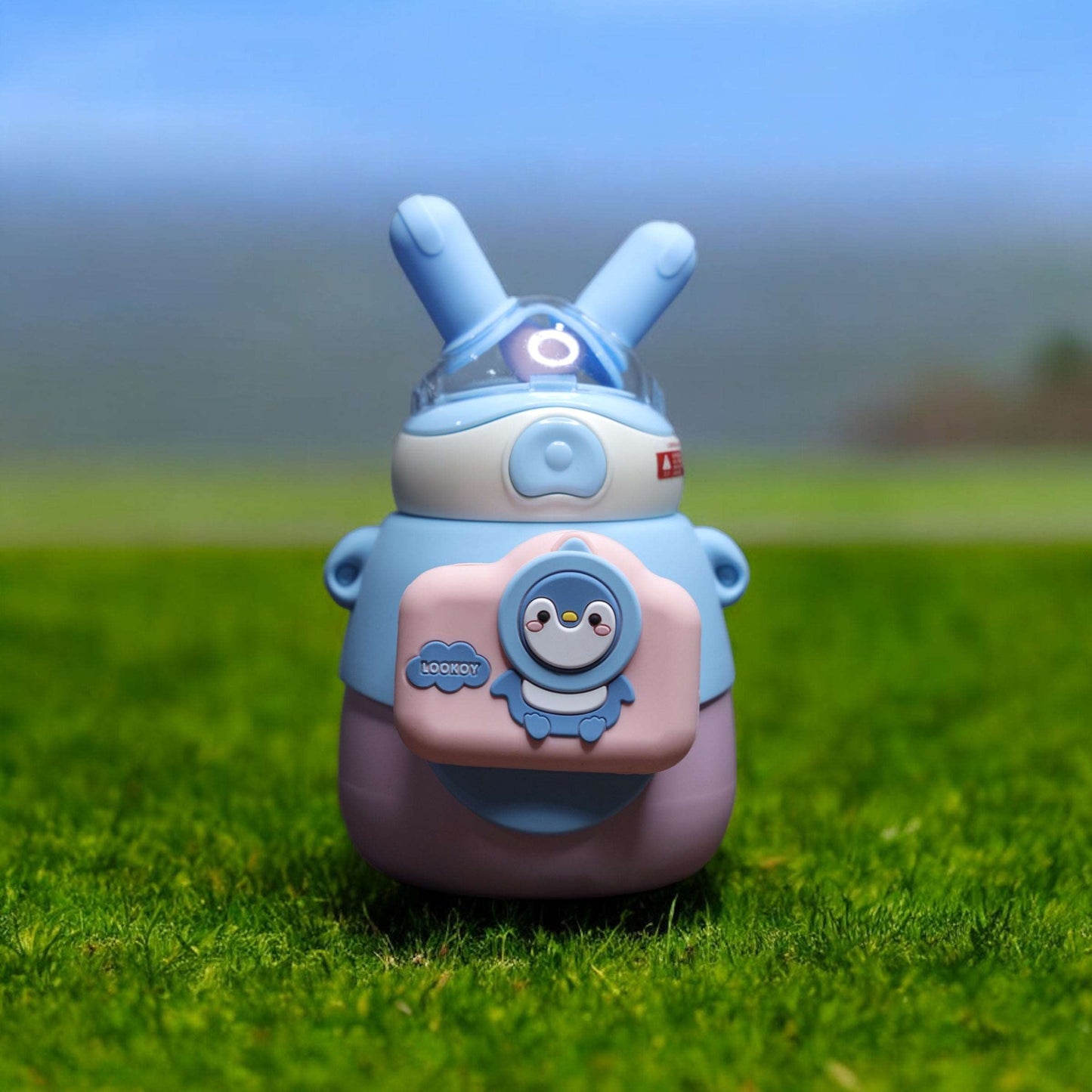 stainless steel kids water bottle lookay pink