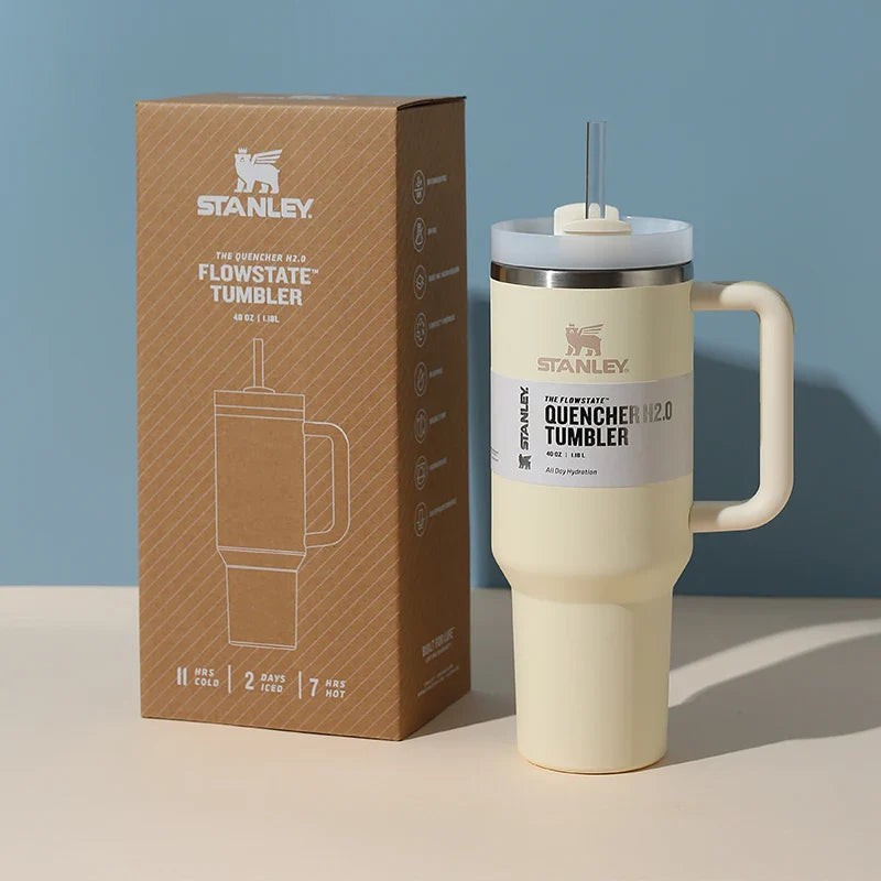 Stanley Quencher Water Tumbler 1.18L with Straw Solid