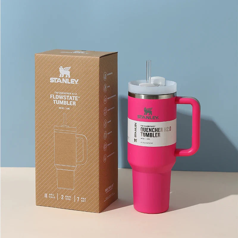Stanley Quencher Water Tumbler 1.18L with Straw Solid