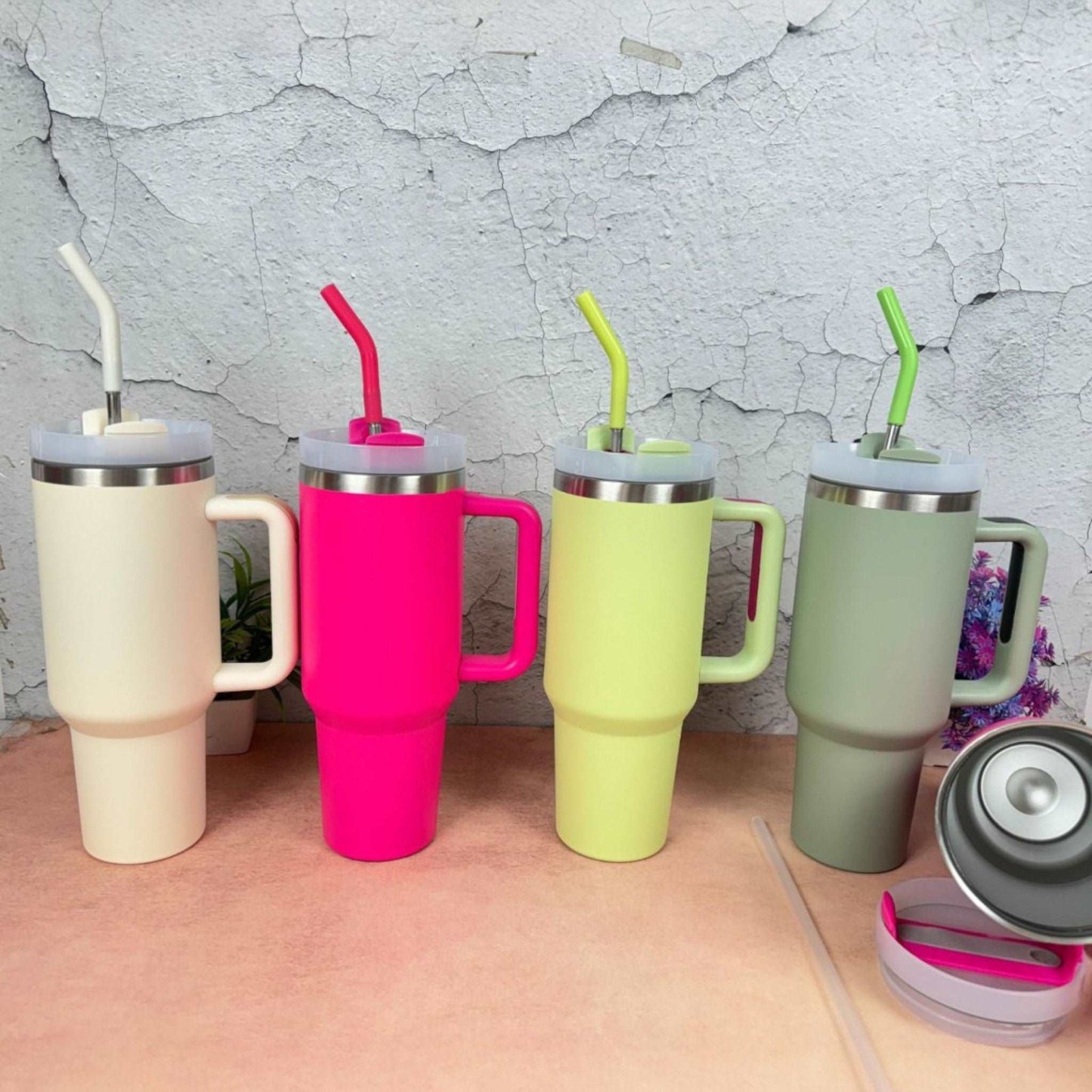 Insulated Stainless Steel Travel Tumbler Leakproof 1200ml