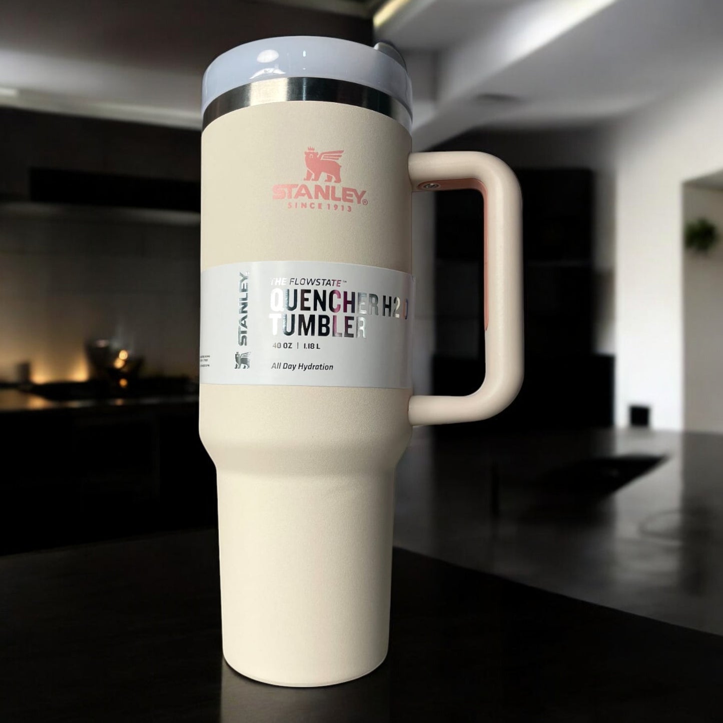 Stanley Quencher Water Tumbler 1.18L with Straw Solid