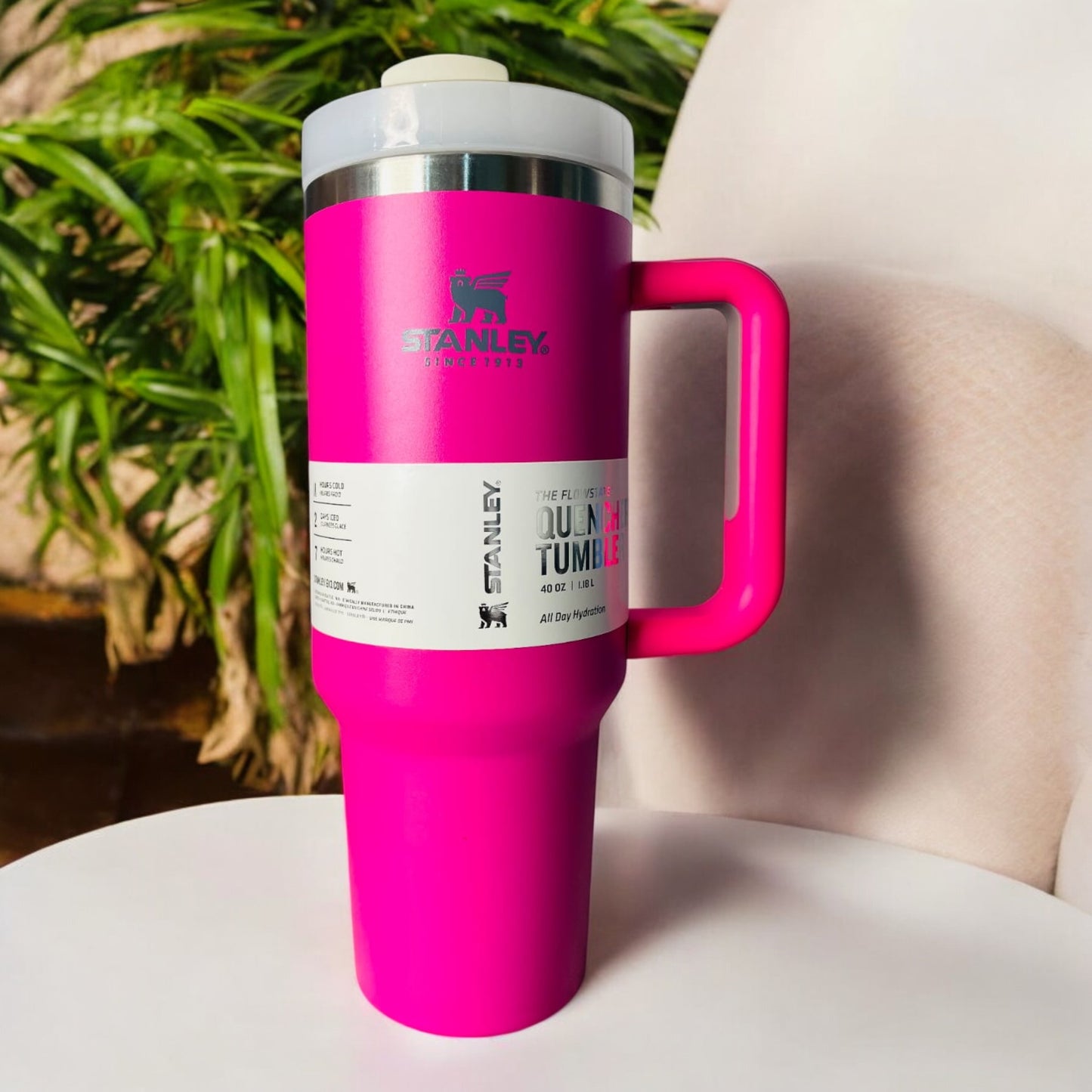 Stanley Quencher Water Tumbler 1.18L with Straw Solid