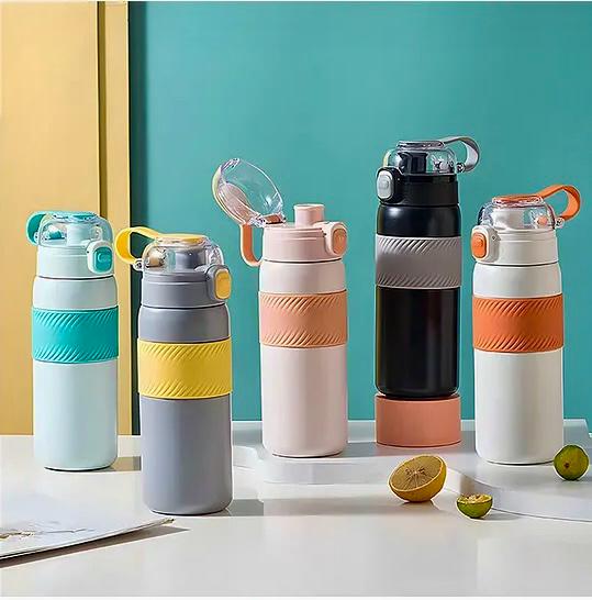 Hot & Cold Stainless Steel Water Bottle for School Gym 550ml