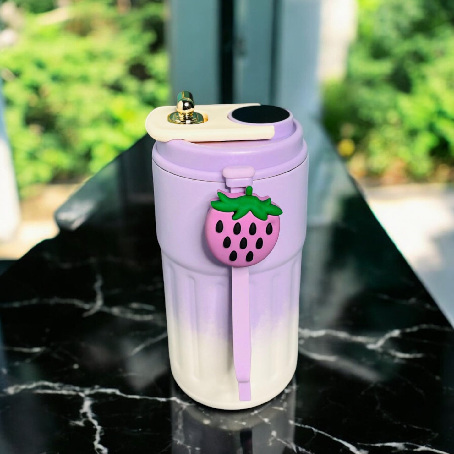 Coffee Mug Cup 460 ml Stainless Steel | Digital Display