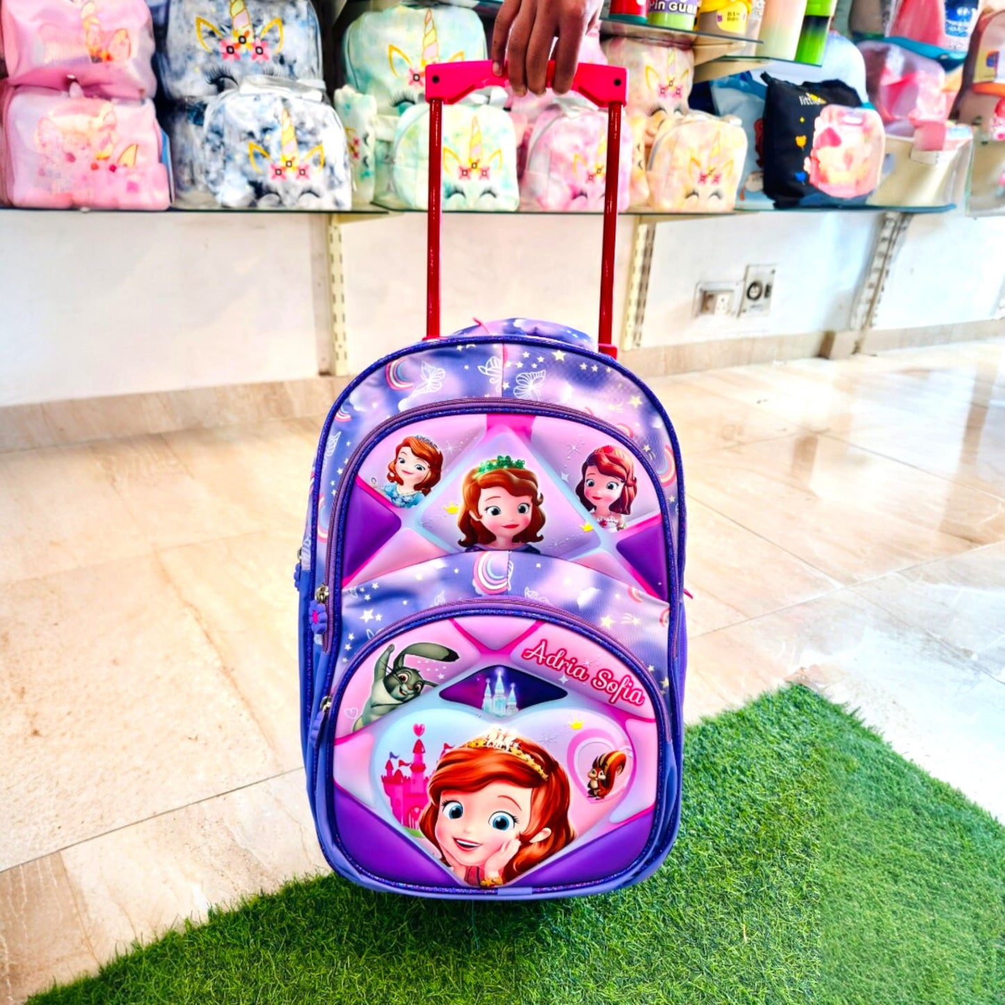 Avengers Trolley School Bag 18'' with Personalised Name Badge