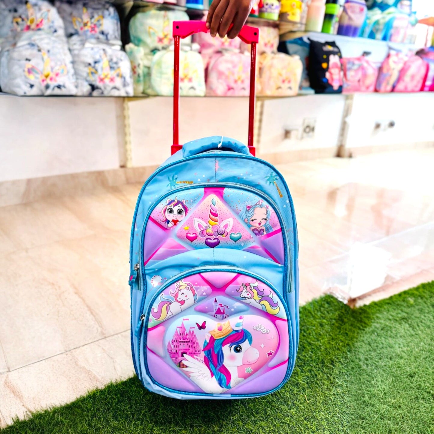 Avengers Trolley School Bag 18'' with Personalised Name Badge