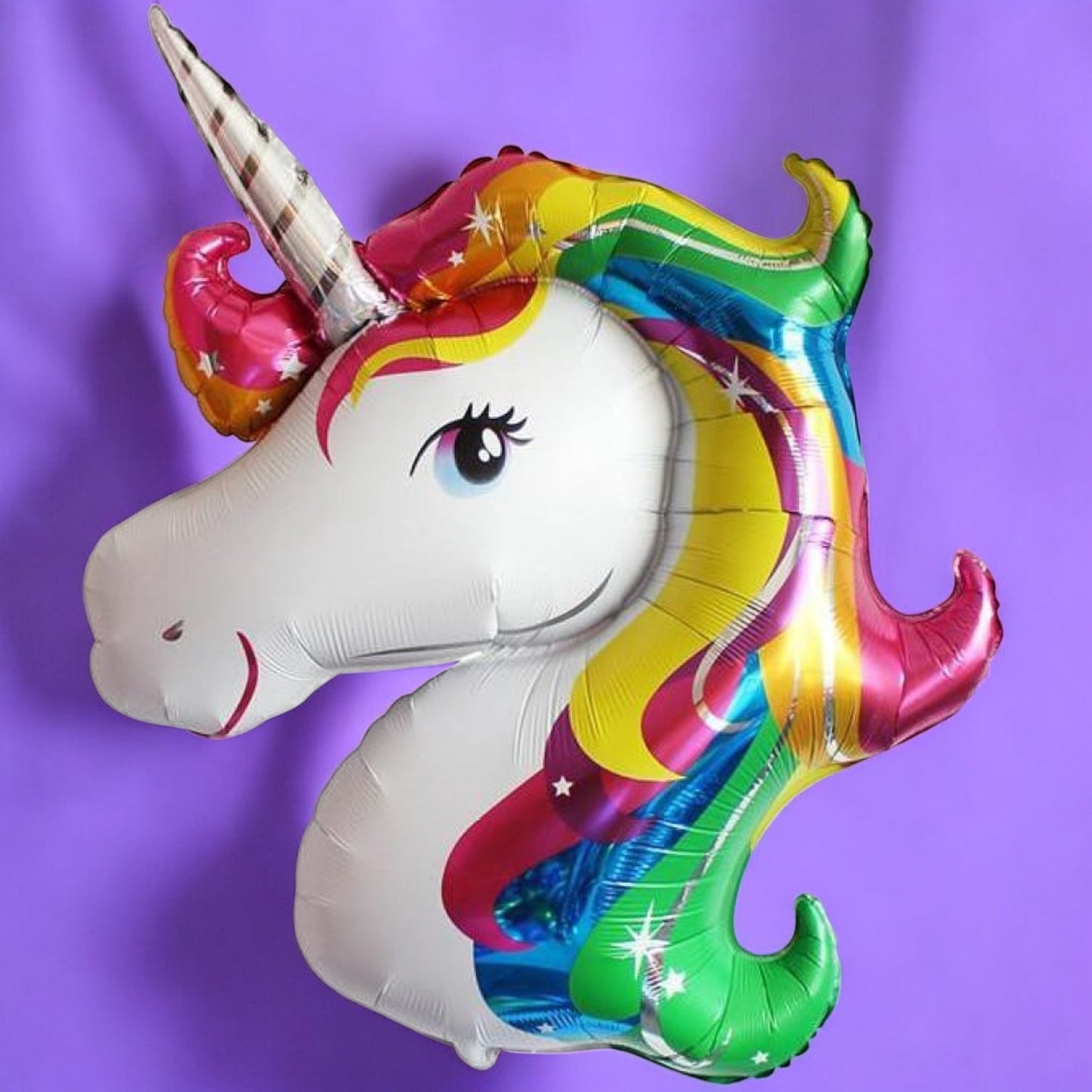 Unicorn Theme Foil Balloon 1Pc Large for Kids Birthday Party