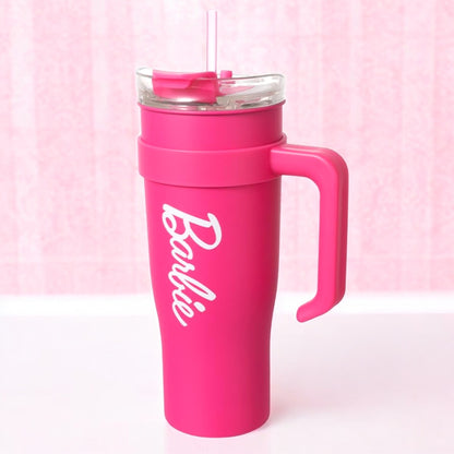 Barbie Collection Stainless Steel Tumbler with Straw 1600mL