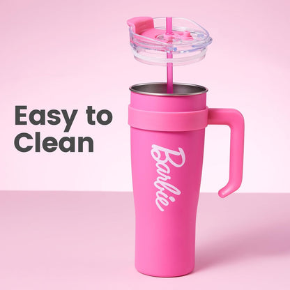 Barbie Collection Stainless Steel Tumbler with Straw 1600mL