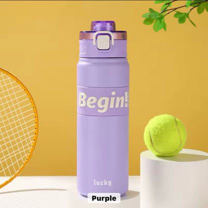 Easy Grip Insulated Stainless Steel Water Bottle 600 ml