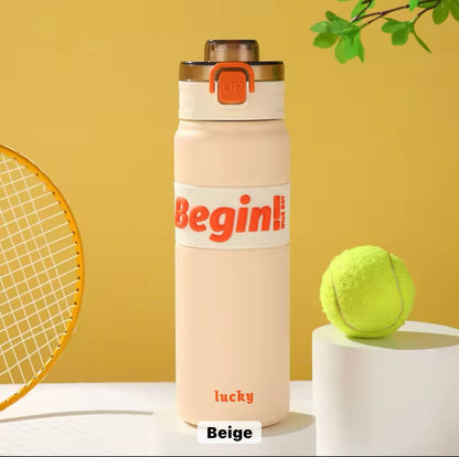 Easy Grip Insulated Stainless Steel Water Bottle 600 ml