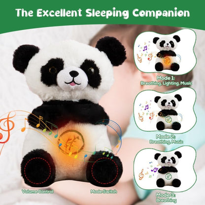 Breathing Teddy Panda with Music Lights & Breathing Motion