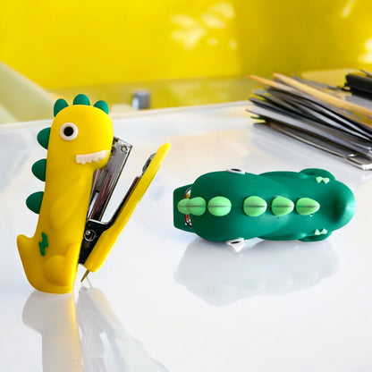 Stapler Dino Unicorn for Children Cartoon Stationery for Kids