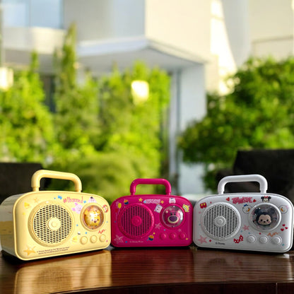 Disney Bluetooth Speaker with 3D Stereo Sound Rechargeable