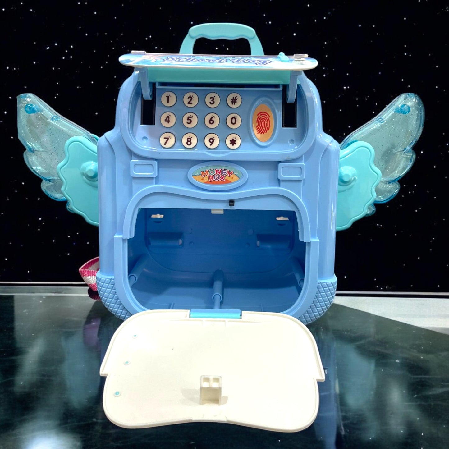 Disney Frozen Money Box School Backpack with Light Music