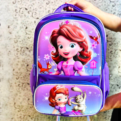 Kids Hardshell Character School Bag 18 Inch with Name Badge