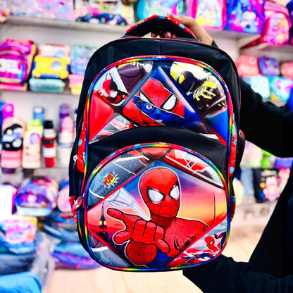 School Bag 18'' Spiderman Astronaut Super Spacious with Name