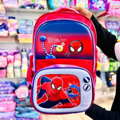 School Bag 18'' Spiderman Astronaut Super Spacious with Name