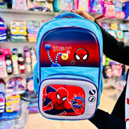 School Bag 18'' Spiderman Astronaut Super Spacious with Name