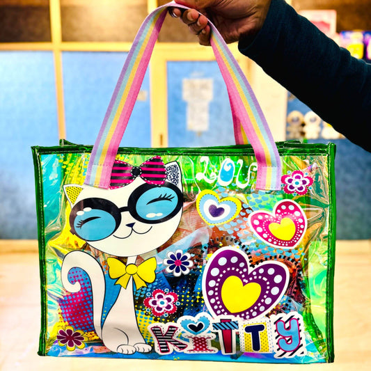 Premium Quality Holographic Tote Bag Trendy Designs
