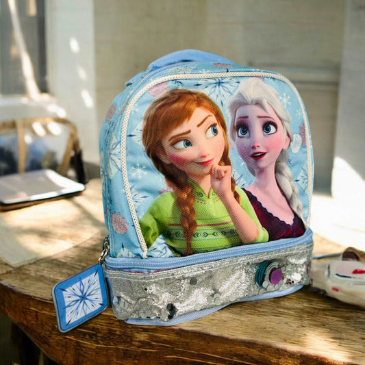 Dual Compartment Insulated Lunch Box Bag