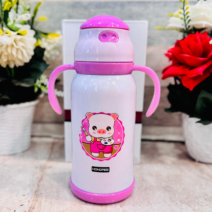 Insulated Stainless Steel 460 ml Water Sipper with Name