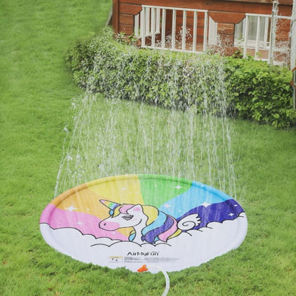 Inflatable AirMyFun Water Sprinkler Pad Mat for Kids 170 cm