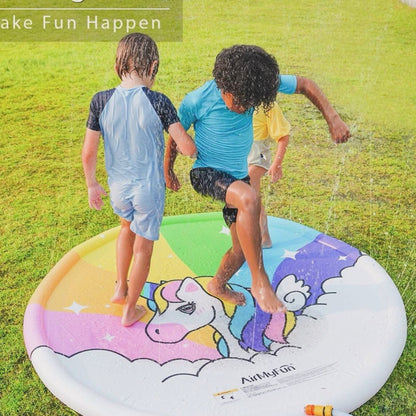 Inflatable AirMyFun Water Sprinkler Pad Mat for Kids 170 cm
