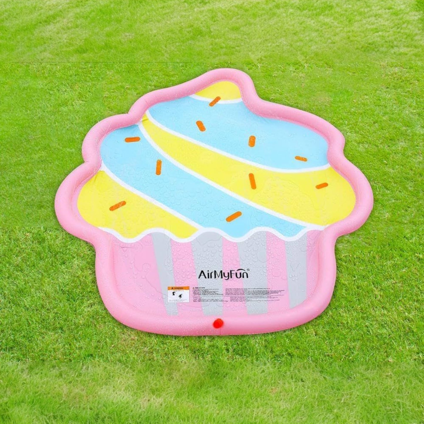 Inflatable AirMyFun Water Sprinkler Pad Mat for Kids 170 cm