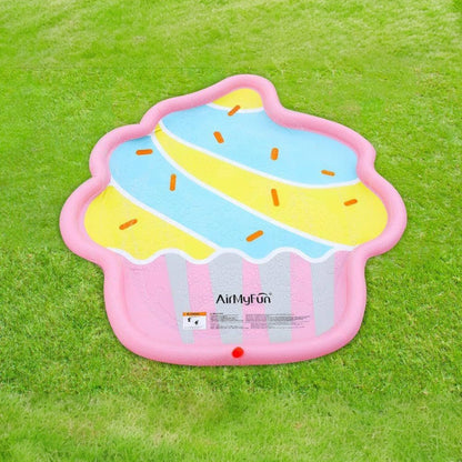Inflatable AirMyFun Water Sprinkler Pad Mat for Kids 170 cm