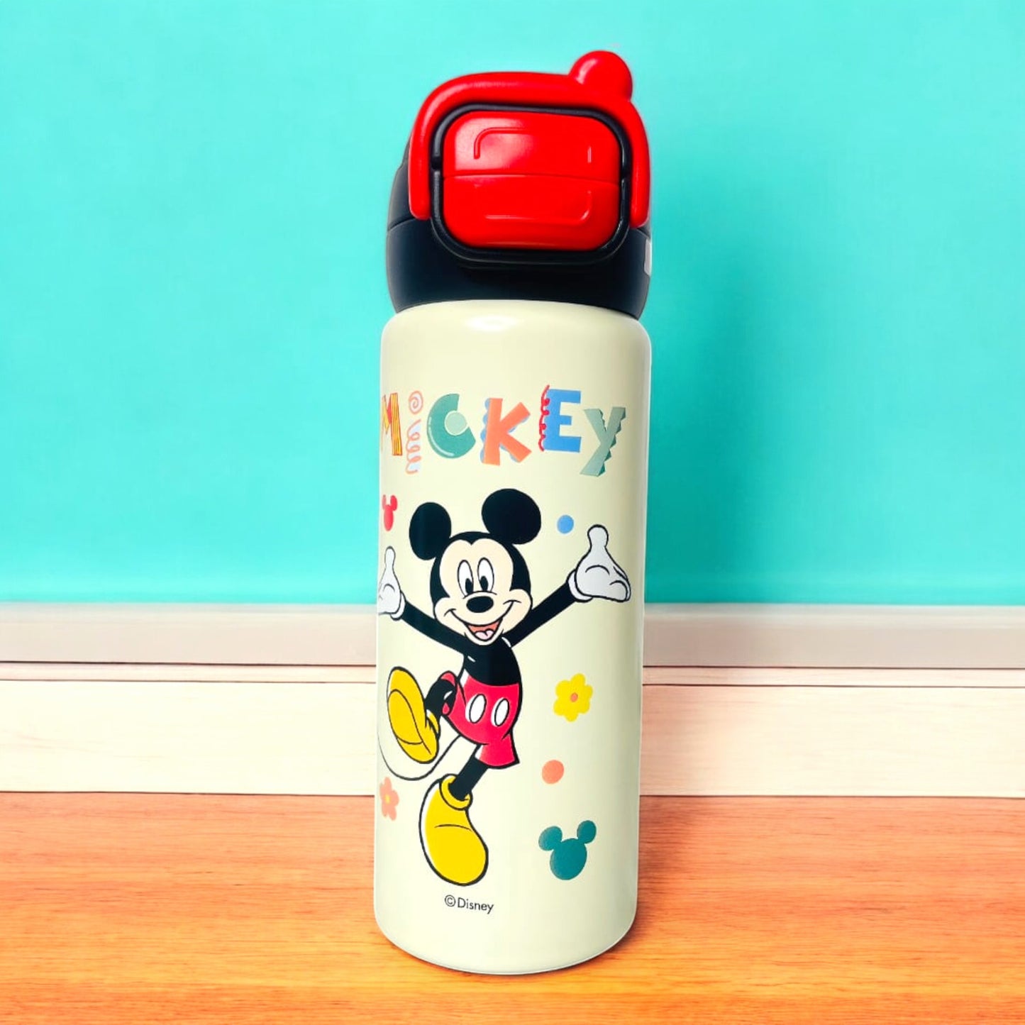 Disney Mickey 2 in 1 Insulated Steel Water Bottle 500 ML