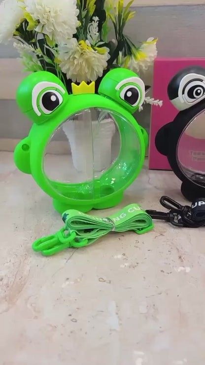 2-in-1 Dual Sipper Water Bottle for Kids BPA Free 650 ml