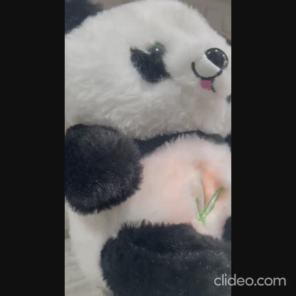 Breathing Teddy Panda with Music Lights & Breathing Motion